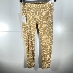 NWT Outdoor Voices Zoom 7/8 Leggings in Pampas Swirl